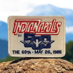 Vintage May 26, 1985 The 69th Indianapolis 500 Speedway Patch